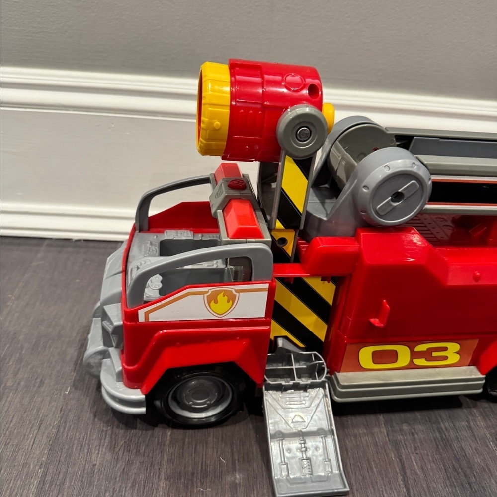 Paw Patrol Marshall’s Transforming City Fire Truck Toy Lights Sounds Toddler Kid - Picture 2 of 12